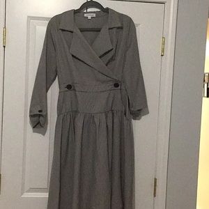 BRAND NEW! Harper M black & white checked dress